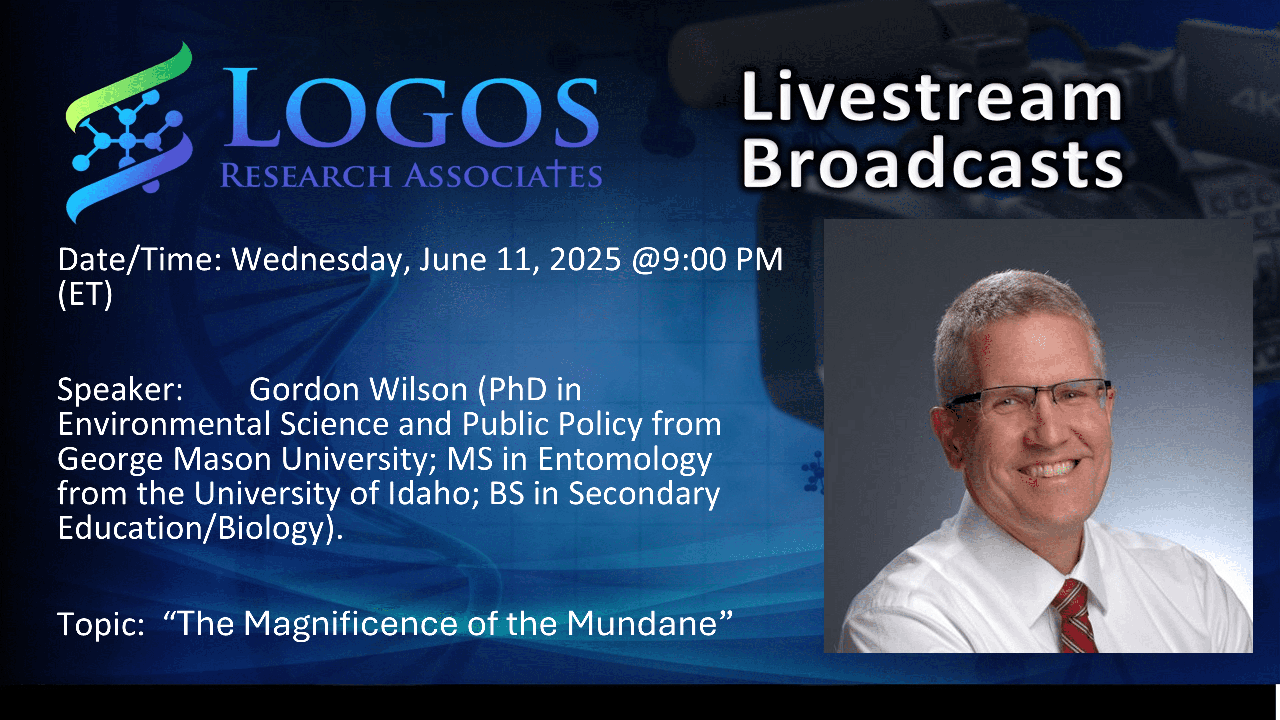 The Magnificence of the Mundane | Gordon Wilson, PhD.
