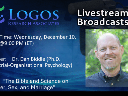 The Bible and Science on Gender, Sex, and Marriage | Dr. Dan Biddle