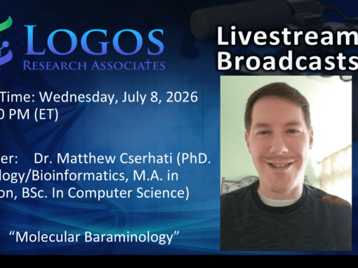 Molecular Baraminology | Dr. Matthew Cserhati