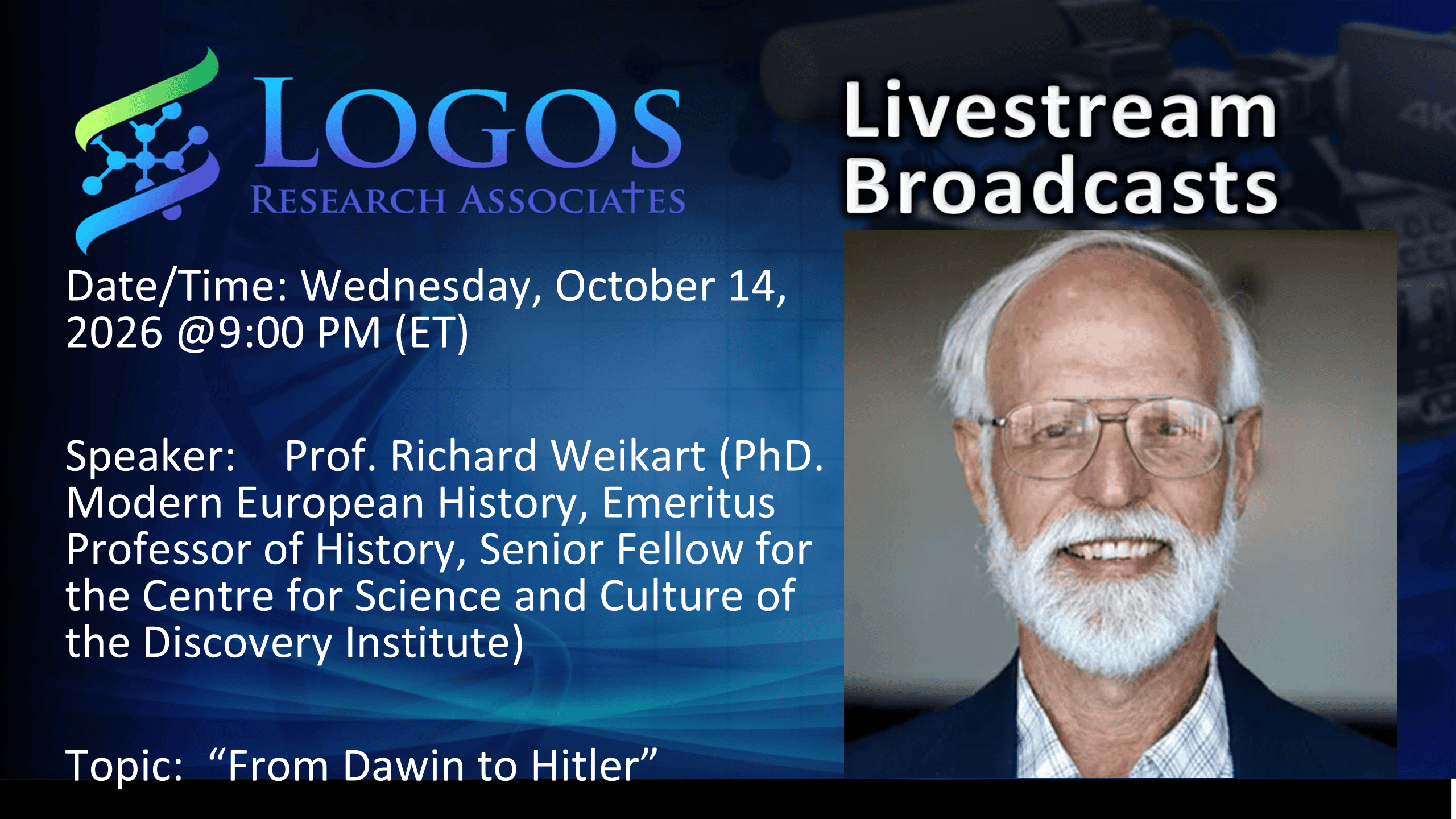 From Darwin to Hitler | Prof. Richard Weikart